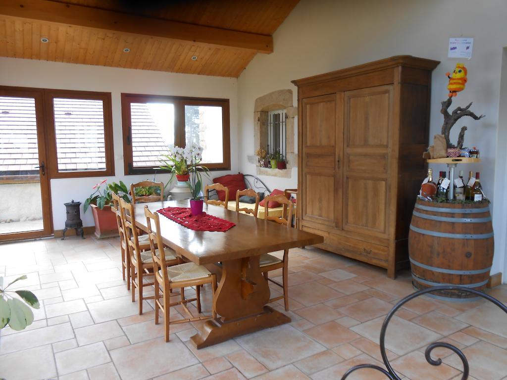 Bed and Breakfast La Ferme De Montard Montmorot Exteriér fotografie